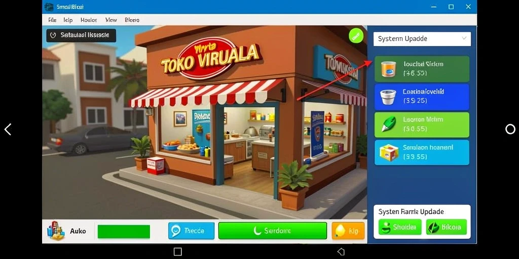 Tampilan antarmuka yang user-friendly dan menarik.