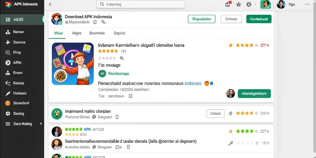 Antarmuka aplikasi yang sederhana dan menarik.