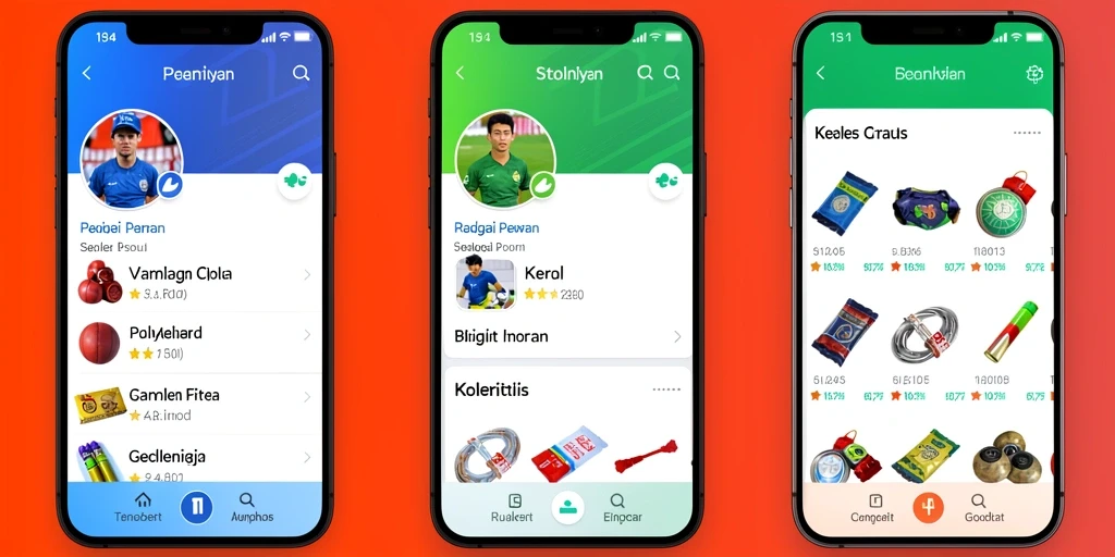 Tampilan antarmuka yang user-friendly dan menarik.