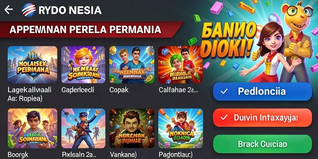 Tampilan antarmuka yang menarik dan modern.