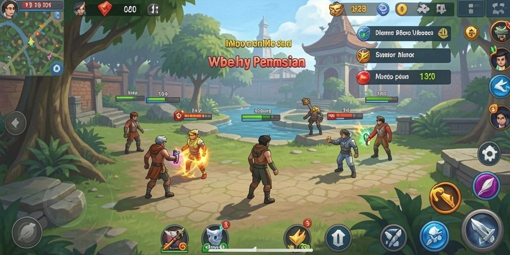 Tampilan antarmuka yang user-friendly dan modern.