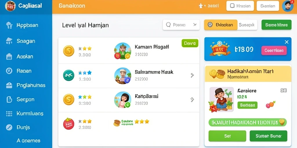 Antarmuka pengguna yang menarik dan mudah dipahami.