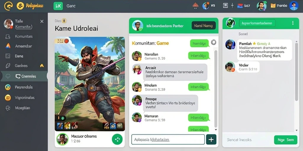 Tampilan antarmuka yang menarik dan user-friendly.