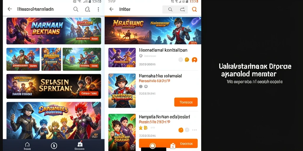 Tampilan antarmuka yang menarik dan user-friendly.