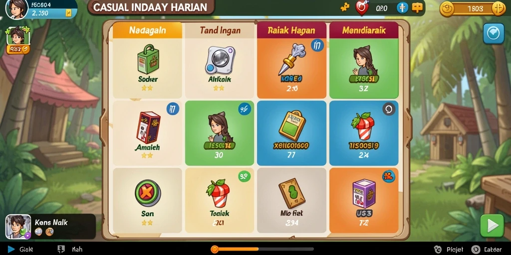 Tampilan antarmuka yang modern dan atraktif.